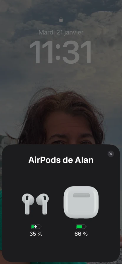 iPhone détection AirPods4